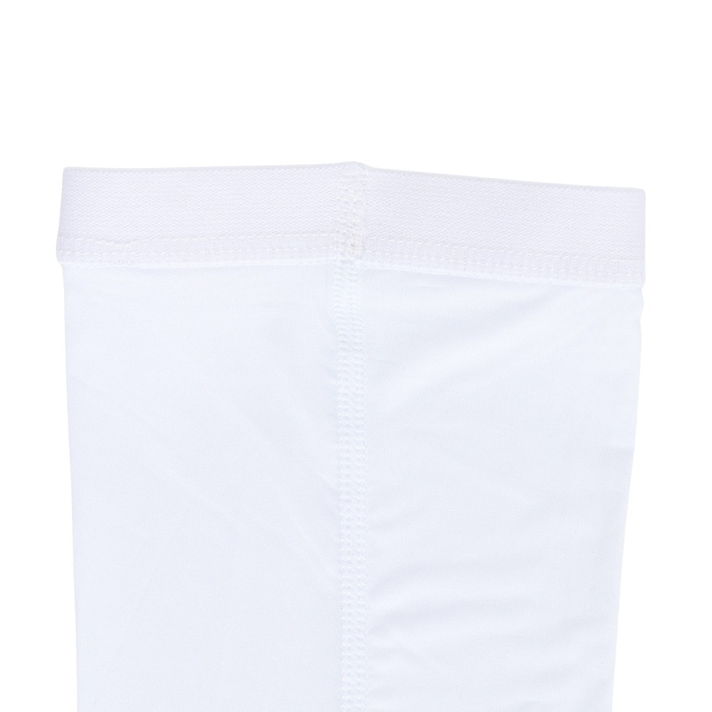 クー（Coo.）（メンズ）アームカバー ドライプラスクール ベーシック 白 M-Lサイズ891CO5GC0005 WHT UPF50+ 接触冷感 抗菌 防臭 吸汗速乾 UVカット シンプル