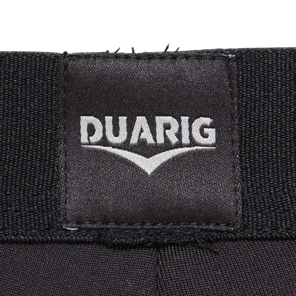 デュアリグ（DUARIG）（メンズ）ウィンドクロス 防風ロングタイツ 5F0005-WAUW-891ASC 黒 ブラック M-LLサイズ BLK