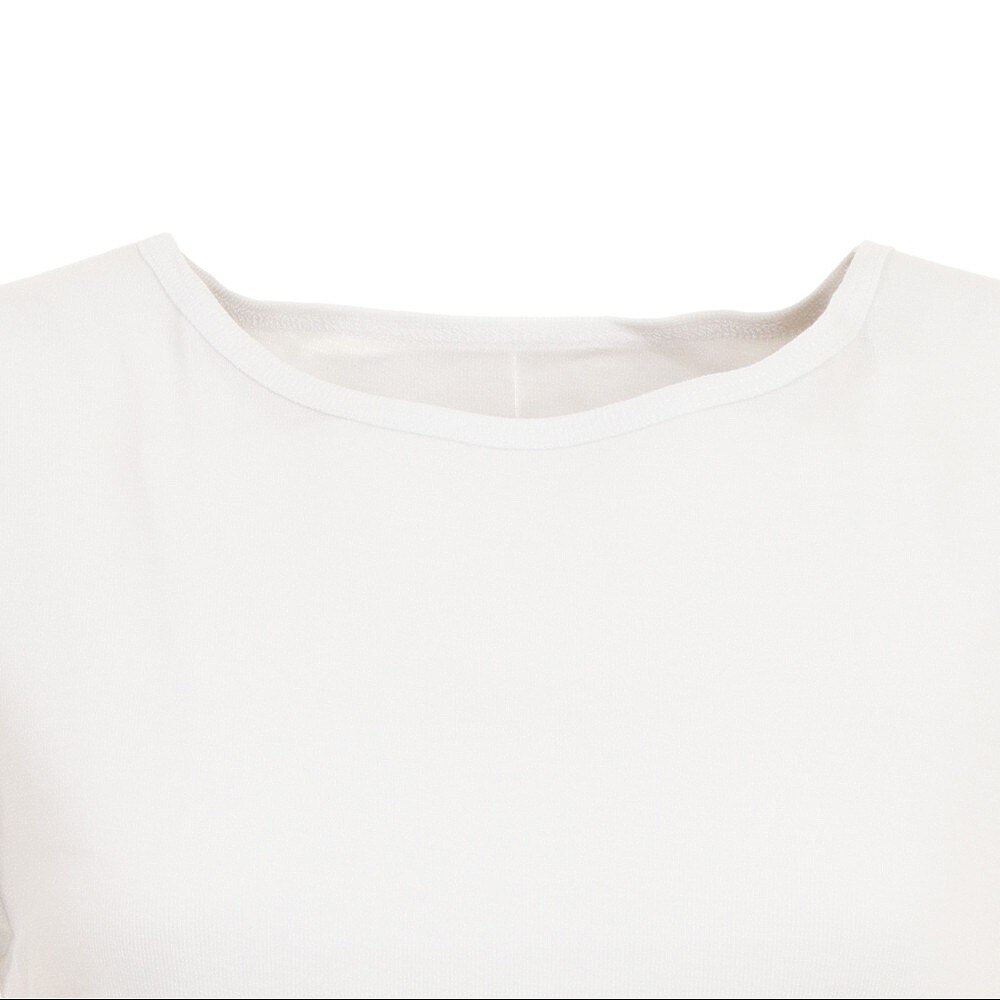 デュアリグ（DUARIG）（レディース）ヒートクロス COTTON CREW 半袖Tシャツ 892D1LS2602 WHT 防寒
