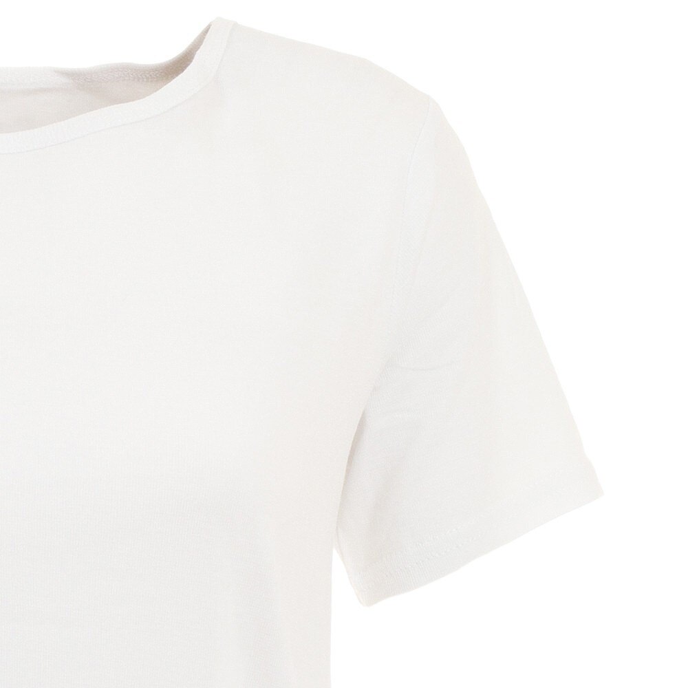 デュアリグ（DUARIG）（レディース）ヒートクロス COTTON CREW 半袖Tシャツ 892D1LS2602 WHT 防寒