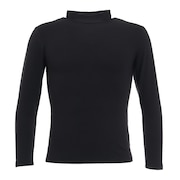POLEWARDS（レディース）VIATEX 9分袖ハイネックシャツ PW2LHU10BLK 防寒