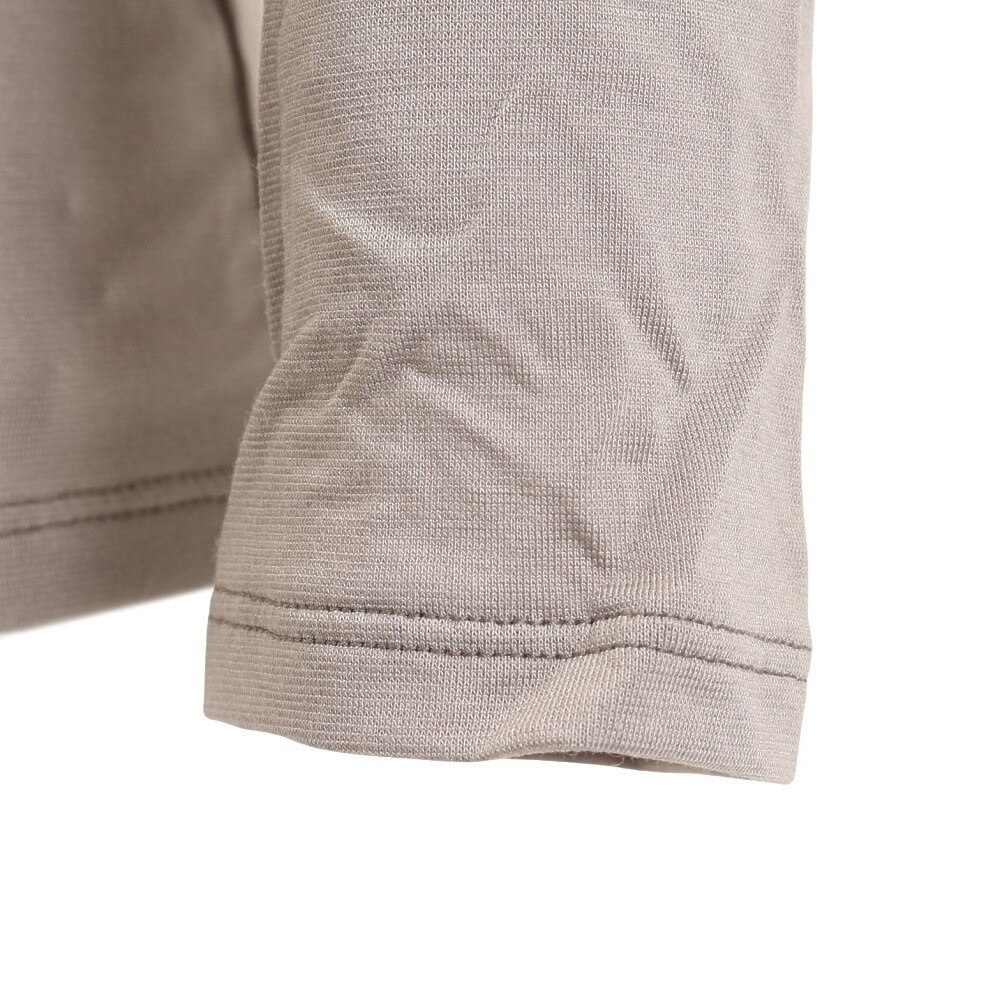 ノーブランド（NO BRAND）（レディース）ヒートクロス 薄手 長袖クルーネック アンダーシャツ 892NN2ES0385GRY 防寒
