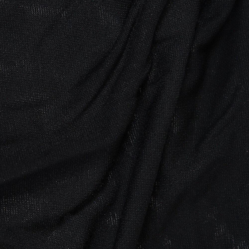 ノーブランド（NO BRAND）（レディース）ヒートクロス 薄手Uネック長袖シャツ 892NN2ES0386BLK 防寒