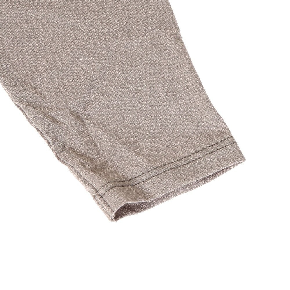 その他ブランド（OTHER BRAND）（レディース）ヒートクロス 薄手Uネック長袖シャツ 892NN2ES0386GRY 防寒 グレー S-LLサイズ