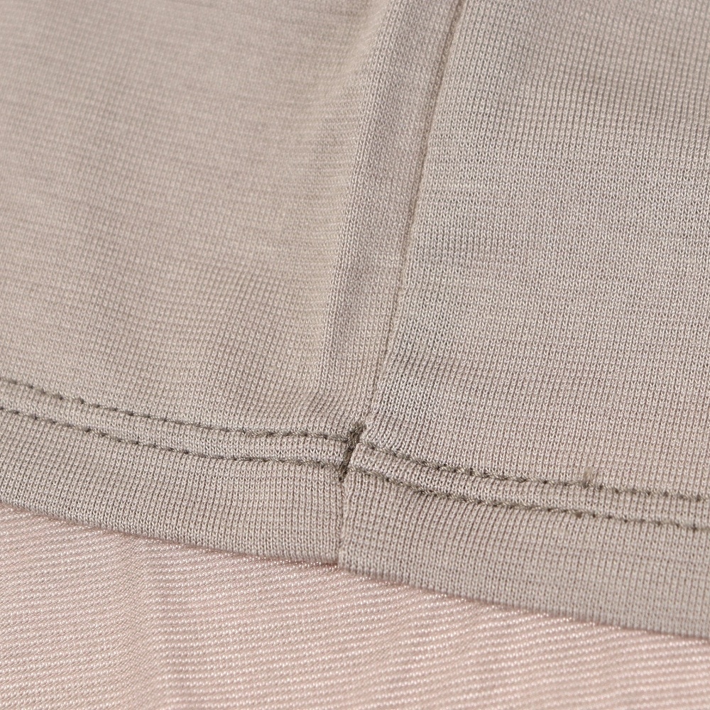 その他ブランド（OTHER BRAND）（レディース）ヒートクロス 薄手Uネック長袖シャツ 892NN2ES0386GRY 防寒 グレー S-LLサイズ