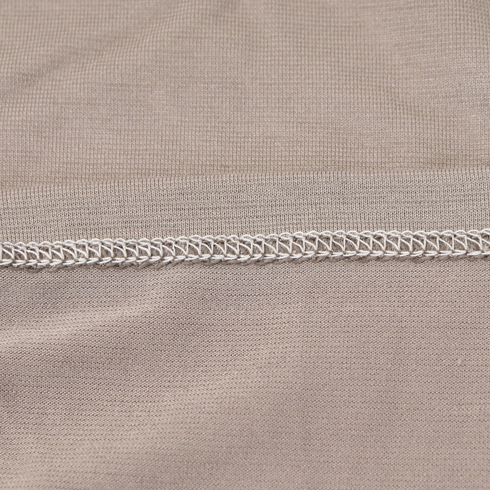 その他ブランド（OTHER BRAND）（レディース）ヒートクロス 薄手Uネック長袖シャツ 892NN2ES0386GRY 防寒 グレー S-LLサイズ