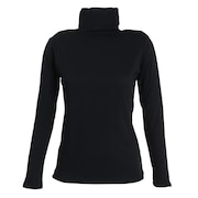その他ブランド（OTHER BRAND）（レディース）ヒートクロス 薄手 長袖タートルネック 892NN2ES0387BLK