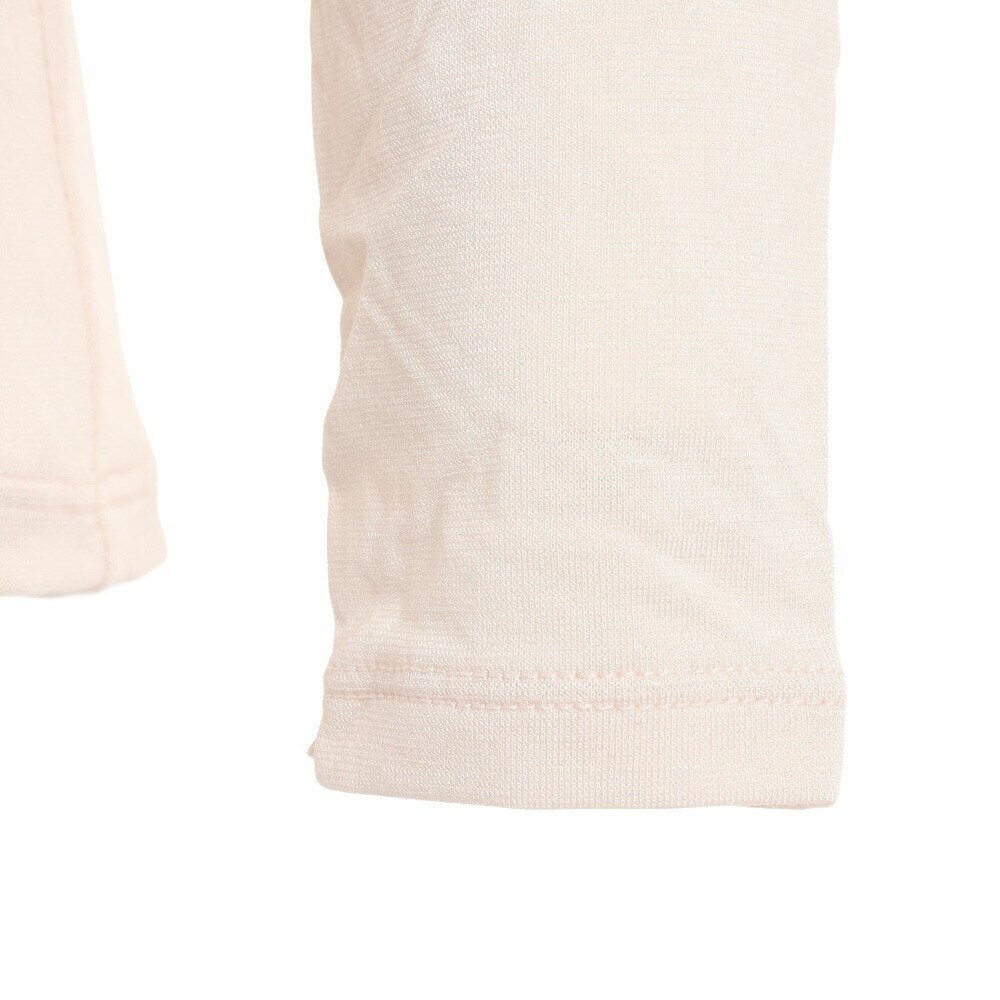 ノーブランド（NO BRAND）（レディース）ヒートクロス 薄手 長袖モックネック アンダーシャツ 892NN2ES0387OWHT 防寒