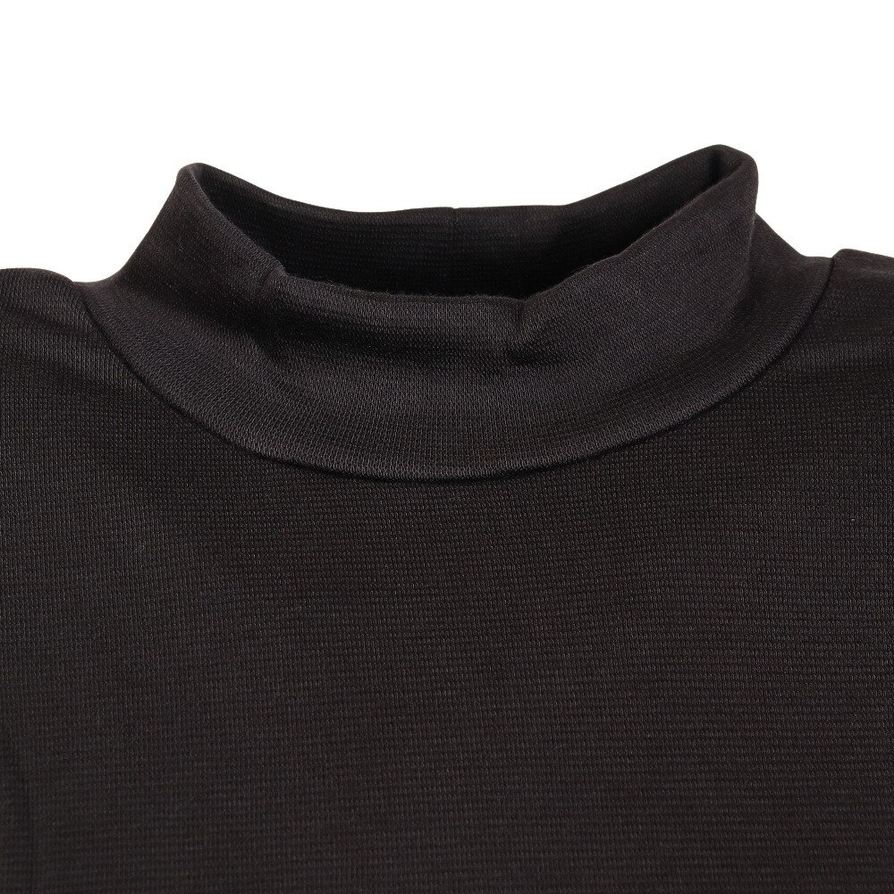 ノーブランド（NO BRAND）（レディース）ヒートクロス 厚手ハイネック アンダーシャツ 892NN2GC0279 BLK 防寒