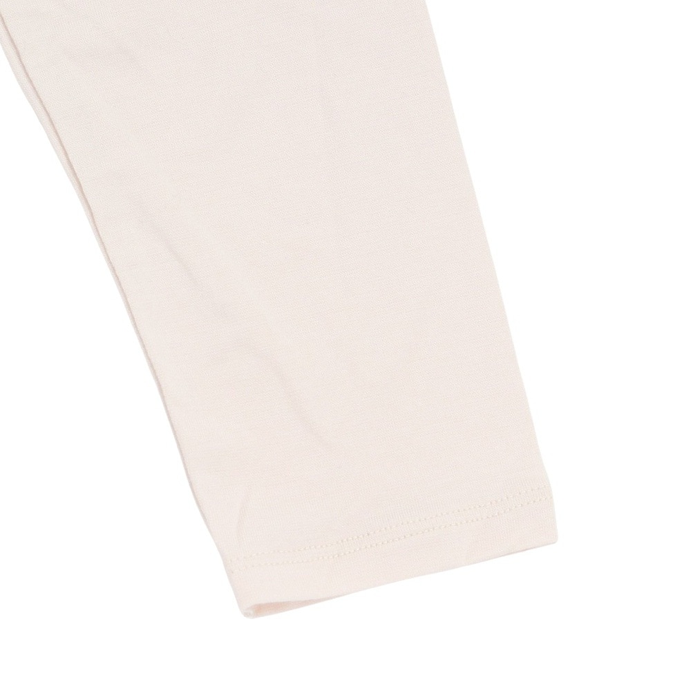 クー（Coo.）（レディース）ヒートクロス 薄手9分袖Uネック 長袖Tシャツ 892CO3ES0026 OWHT 防寒