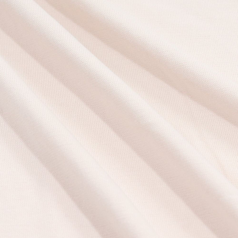 クー（Coo.）（レディース）ヒートクロス 薄手9分袖Uネック 長袖Tシャツ 892CO3ES0026 OWHT 防寒