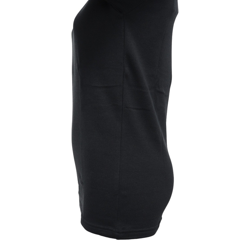 クー（Coo.）（レディース）ヒートクロス 厚手クルー 長袖アンダーシャツ 892CO3GC0034 BLK 防寒