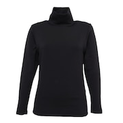 (レディース)ドライウォーム 極厚ハイネック長袖アンダーシャツ 892CO3GC0042 BLK