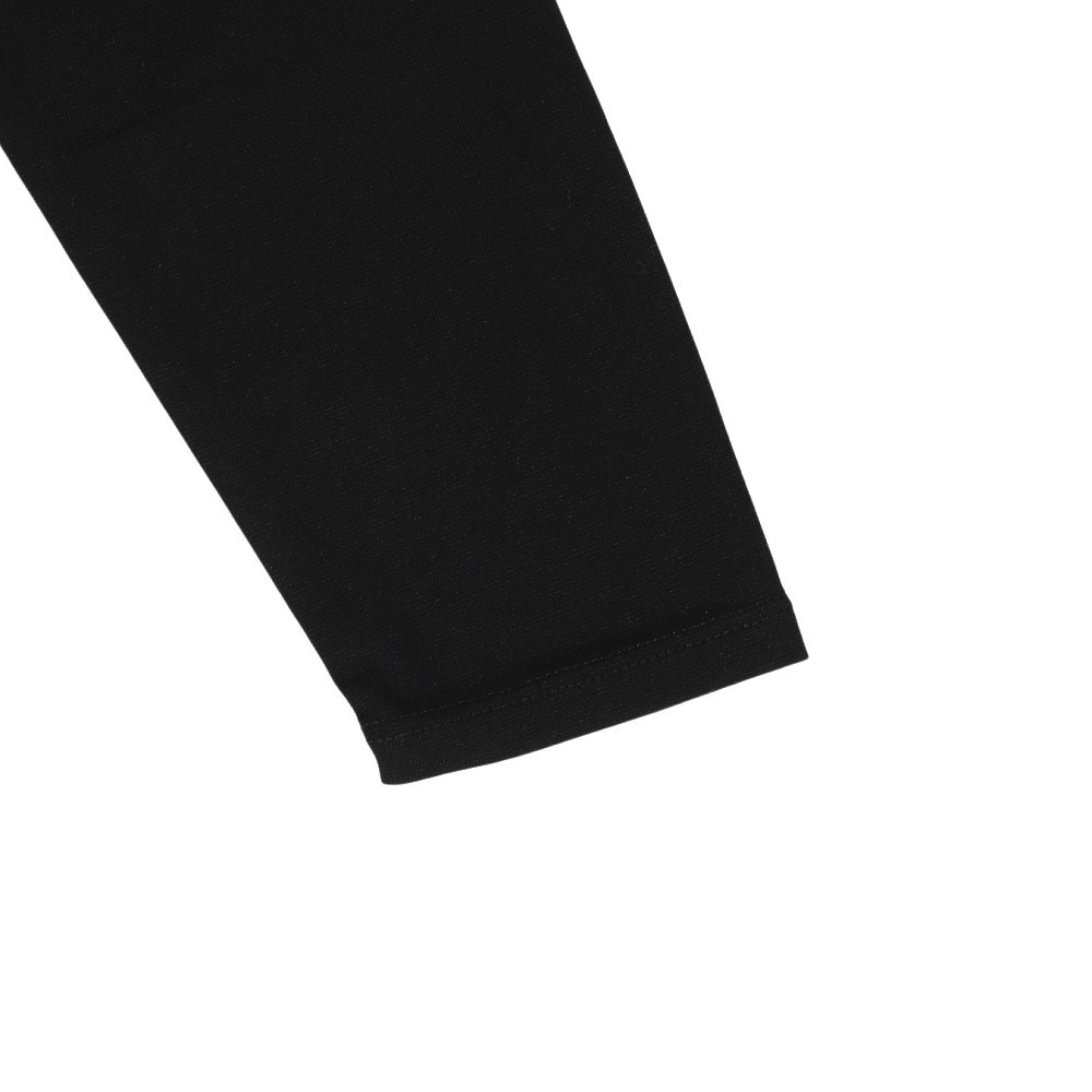 クー（Coo.）（レディース）ヒートクロス 薄手 L 9分袖 Uネック アンダーシャツ 892CO4GC0128 BLK