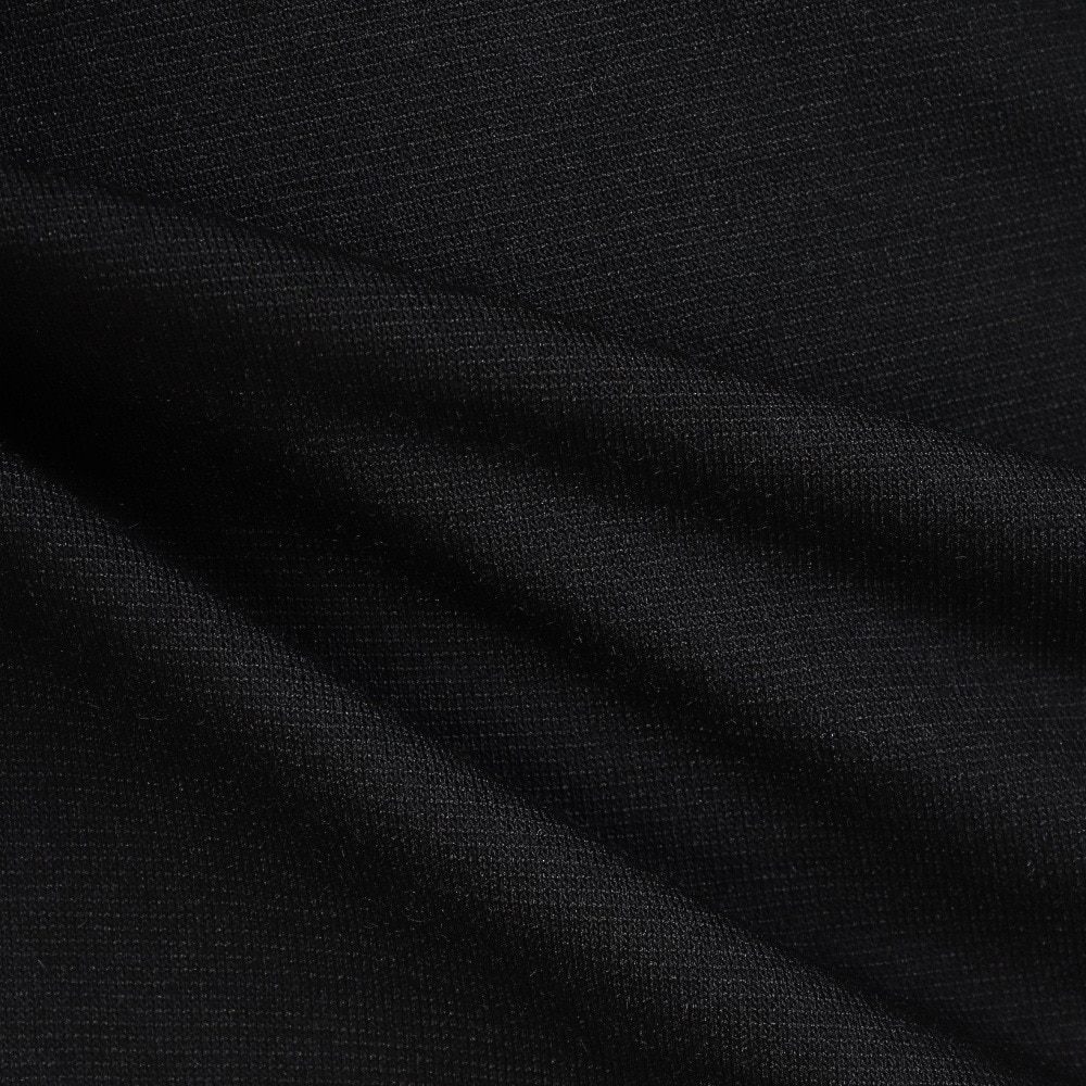 クー（Coo.）（レディース）ヒートクロス 薄手 長袖タートルネック インナーシャツ 892CO4GC0129 BLK 黒 M－LLサイズ