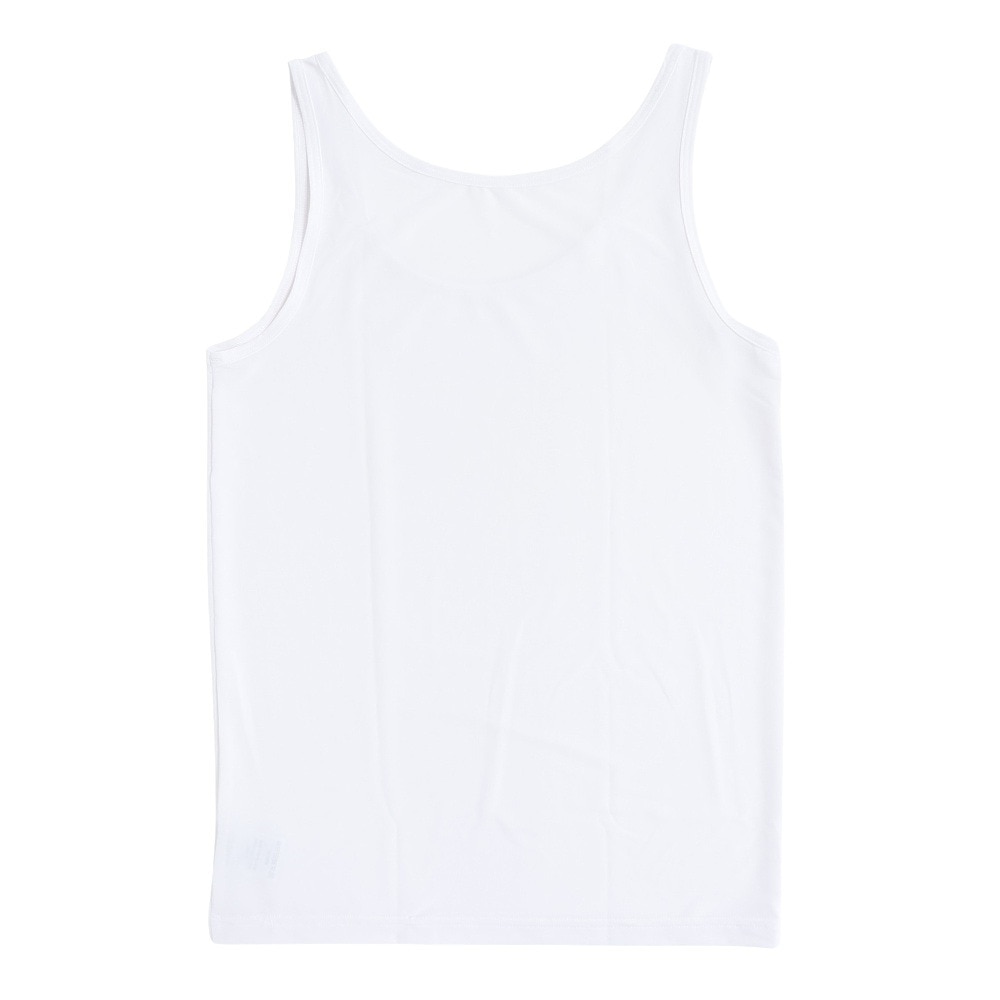 クー（Coo.）（レディース）タンクトップ ドライプラス 白  S-LLサイズ 892CO5ASC0004 WHT 吸汗速乾 抗菌防臭 シンプル カジュアル 新調 衣替え 肌着 