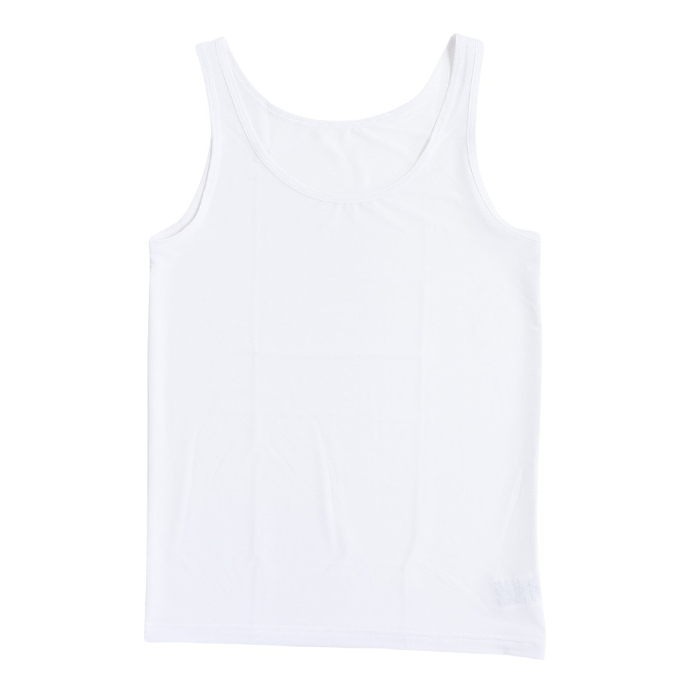 クー（Coo.）（レディース）タンクトップ ドライプラス 白  S-LLサイズ 892CO5ASC0004 WHT 吸汗速乾 抗菌防臭 シンプル カジュアル 新調 衣替え 肌着 