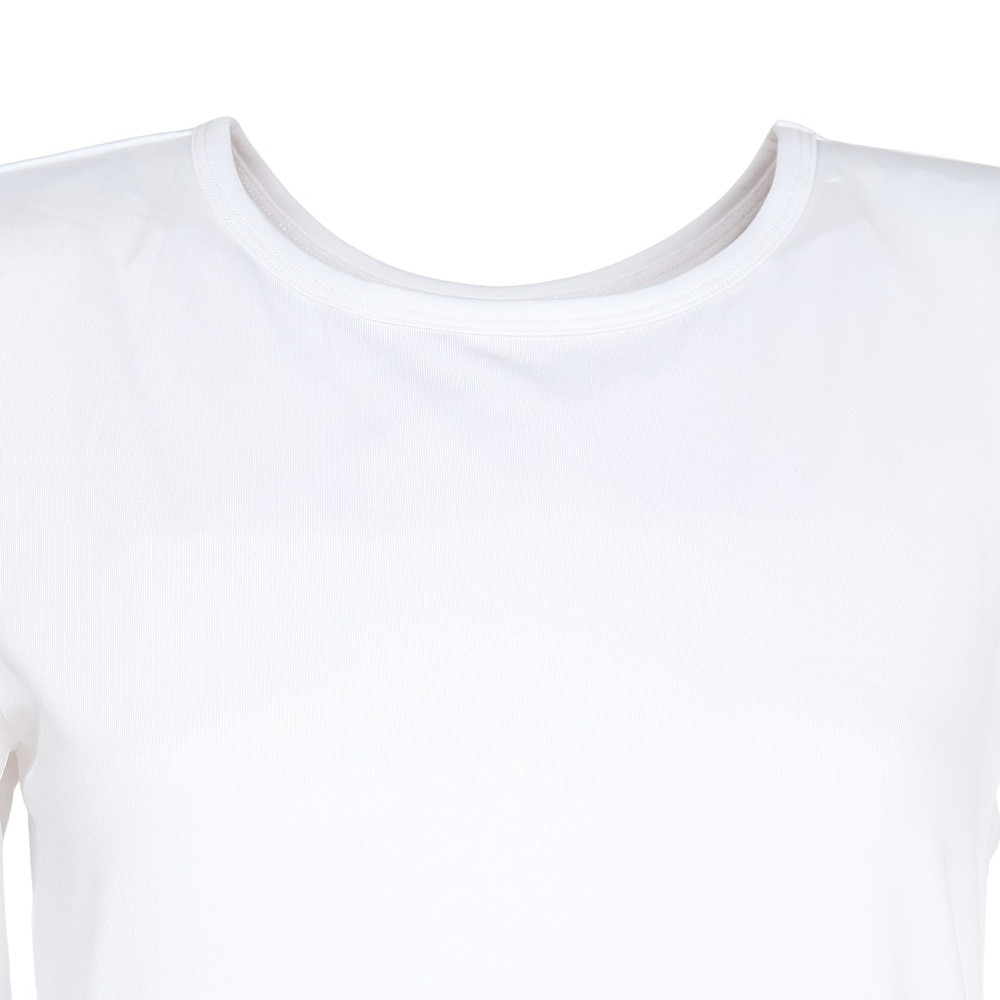 クー（Coo.）（レディース）DEO-PARTS 長袖クルーネック アンダーシャツ 892CO5GC0013 WHT