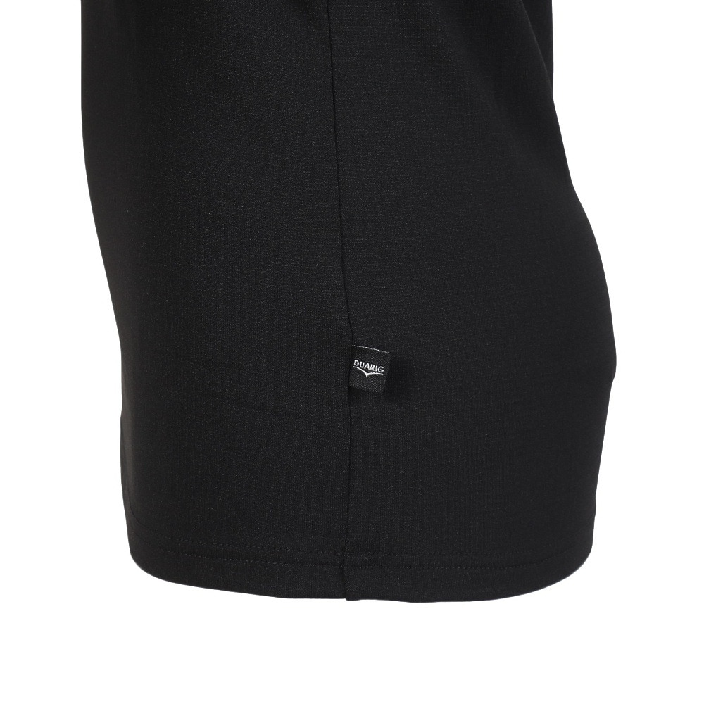 デュアリグ（DUARIG）（レディース）アンダーシャツ ドライウォーム 長袖クルーネック 5F0021-WAUW-892GC 黒 ブラック S-LLサイズ BLK