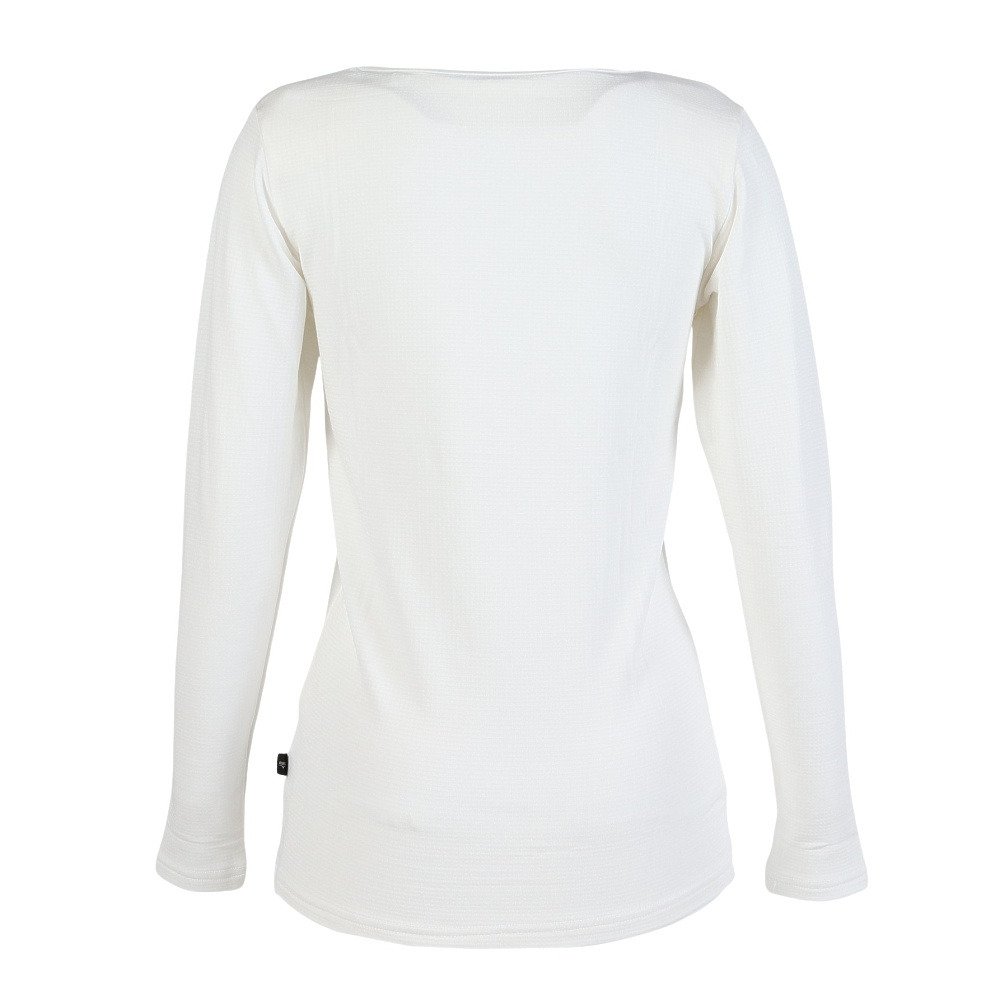 デュアリグ（DUARIG）（レディース）アンダーシャツ ドライウォーム 長袖クルーネック 5F0021-WAUW-892GC 白 ホワイト S-LLサイズ WHT