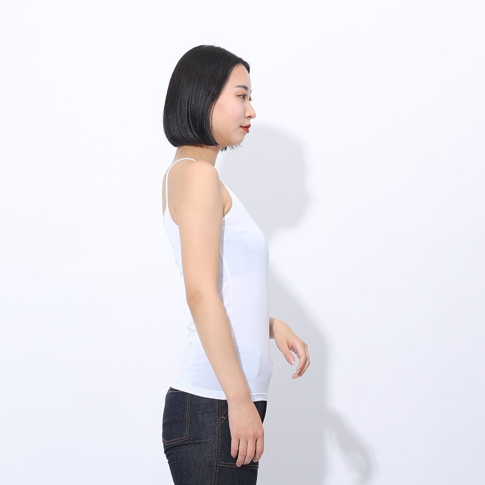 クー（Coo.）（レディース）ドライプラス クール キャミソール 892CO4GC0009 WHT 吸汗 速乾