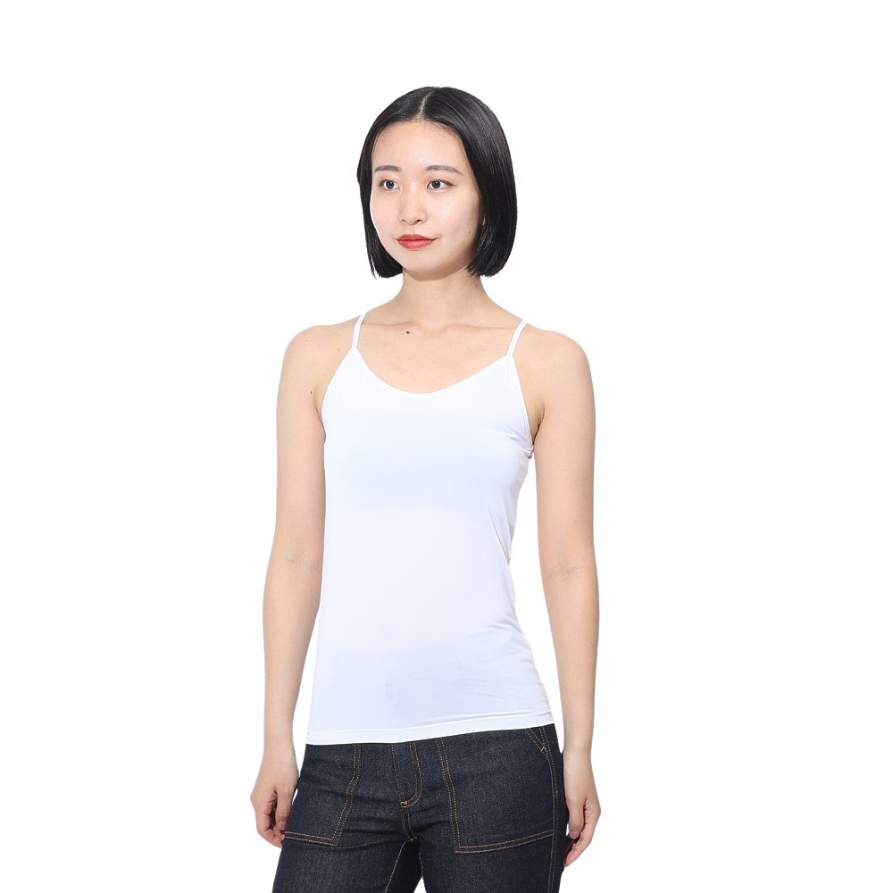 クー（Coo.）（レディース）ドライプラス クール キャミソール 892CO4GC0009 WHT 吸汗 速乾