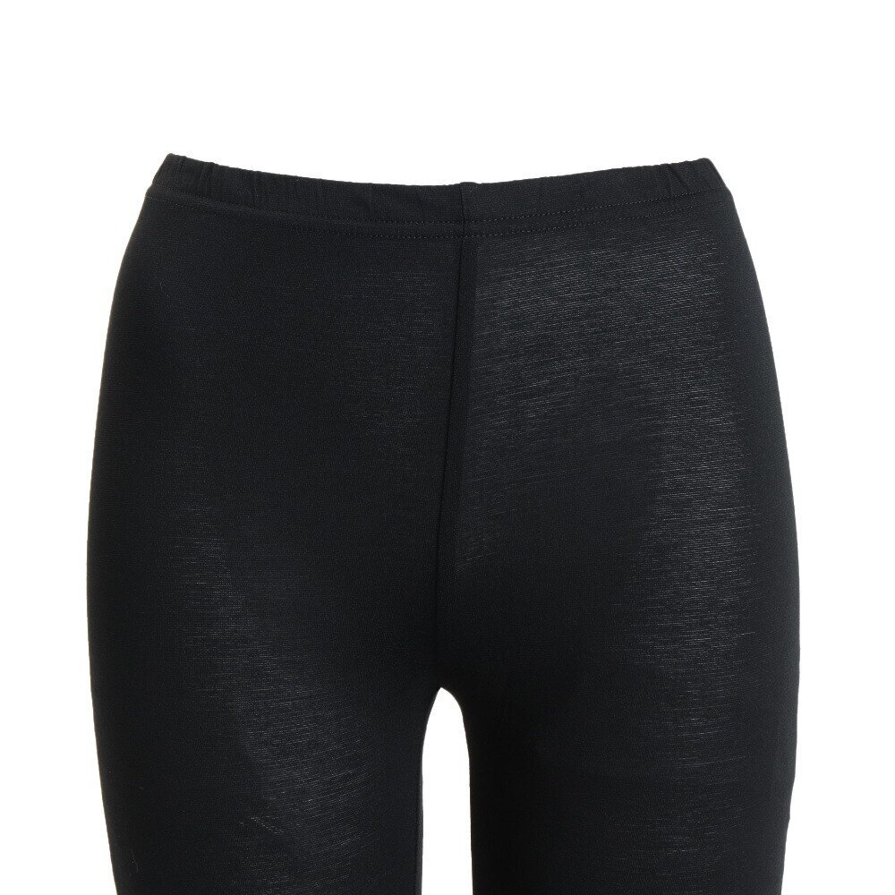 ノーブランド（NO BRAND）（レディース）ヒートクロス 薄手 ロング丈タイツ 892NN2ES0388BLK