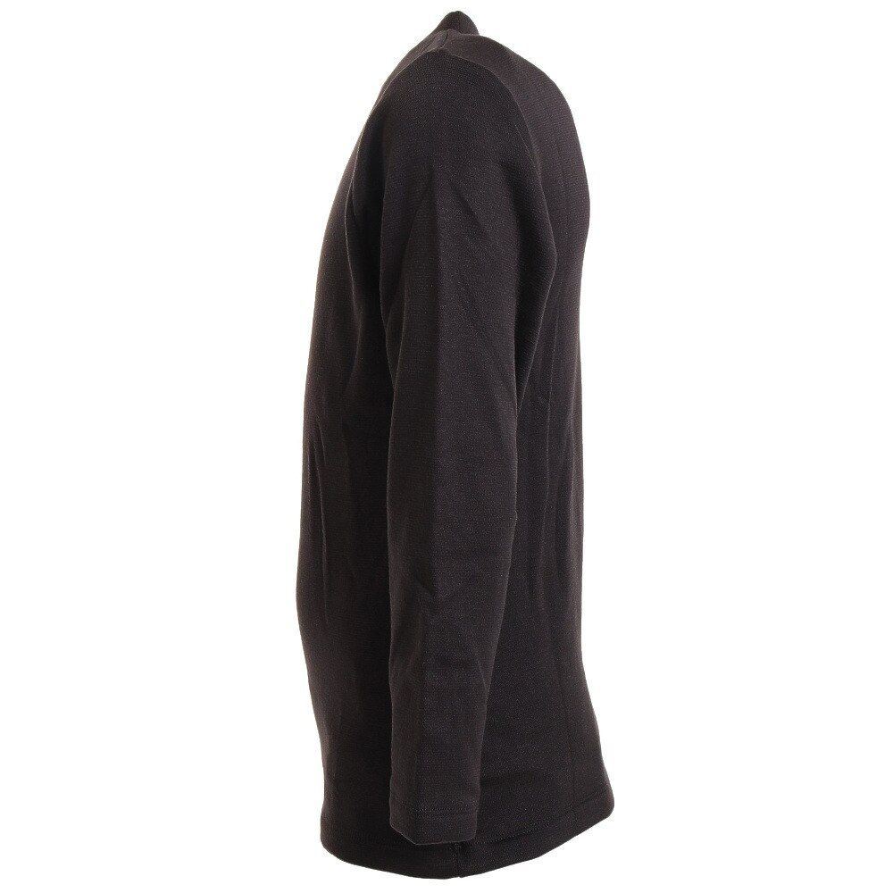 ノーブランド（NO BRAND）（キッズ）ヒートクロス 厚手クルーネックアンダーシャツ 893NN2GC0280 BLK