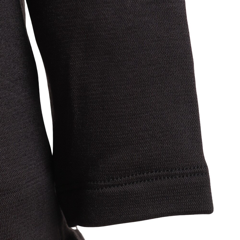 ノーブランド（NO BRAND）（キッズ）ヒートクロス 厚手クルーネックアンダーシャツ 893NN2GC0280 BLK