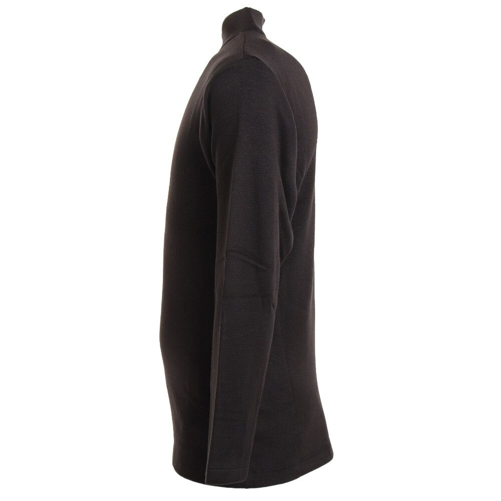ノーブランド（NO BRAND）（キッズ）ヒートクロス 厚手ハイネックアンダーシャツ 893NN2GC0281 BLK