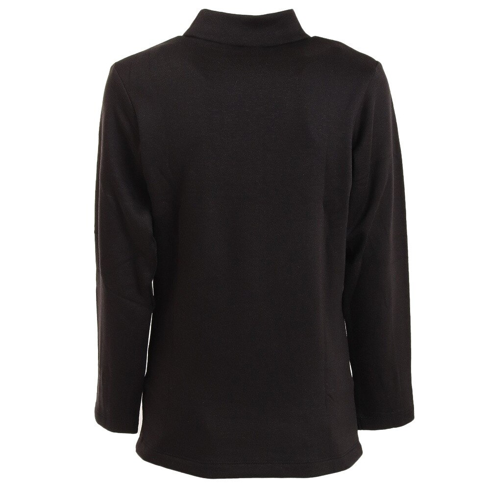 ノーブランド（NO BRAND）（キッズ）ヒートクロス 厚手ハイネックアンダーシャツ 893NN2GC0281 BLK