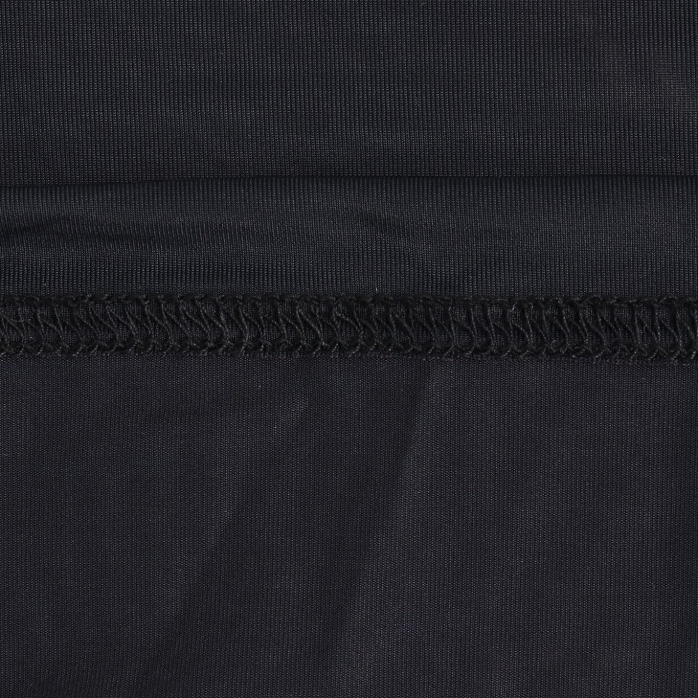 クー（Coo.）（キッズ） ノースリーブ Vネックシャツ ジュニア ドライプラス 黒 130-160センチ 893CO5ASC0005 BLK 吸汗速乾 抗菌防臭 シンプル 新調 衣替え