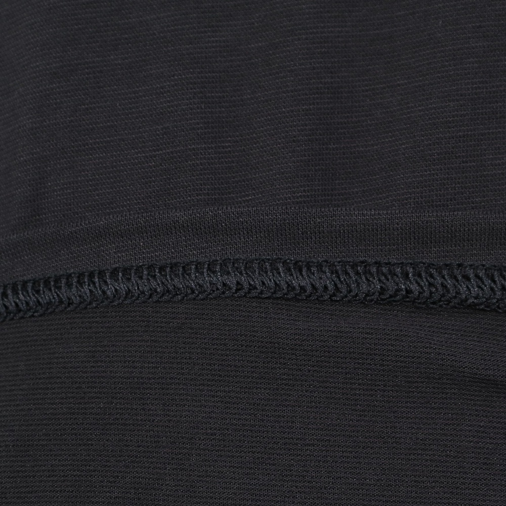 クー（Coo.）（キッズ）ジュニア ヒートクロス 薄手 長袖クルーネックアンダーシャツ 893CO3ES0029 BLK 防寒