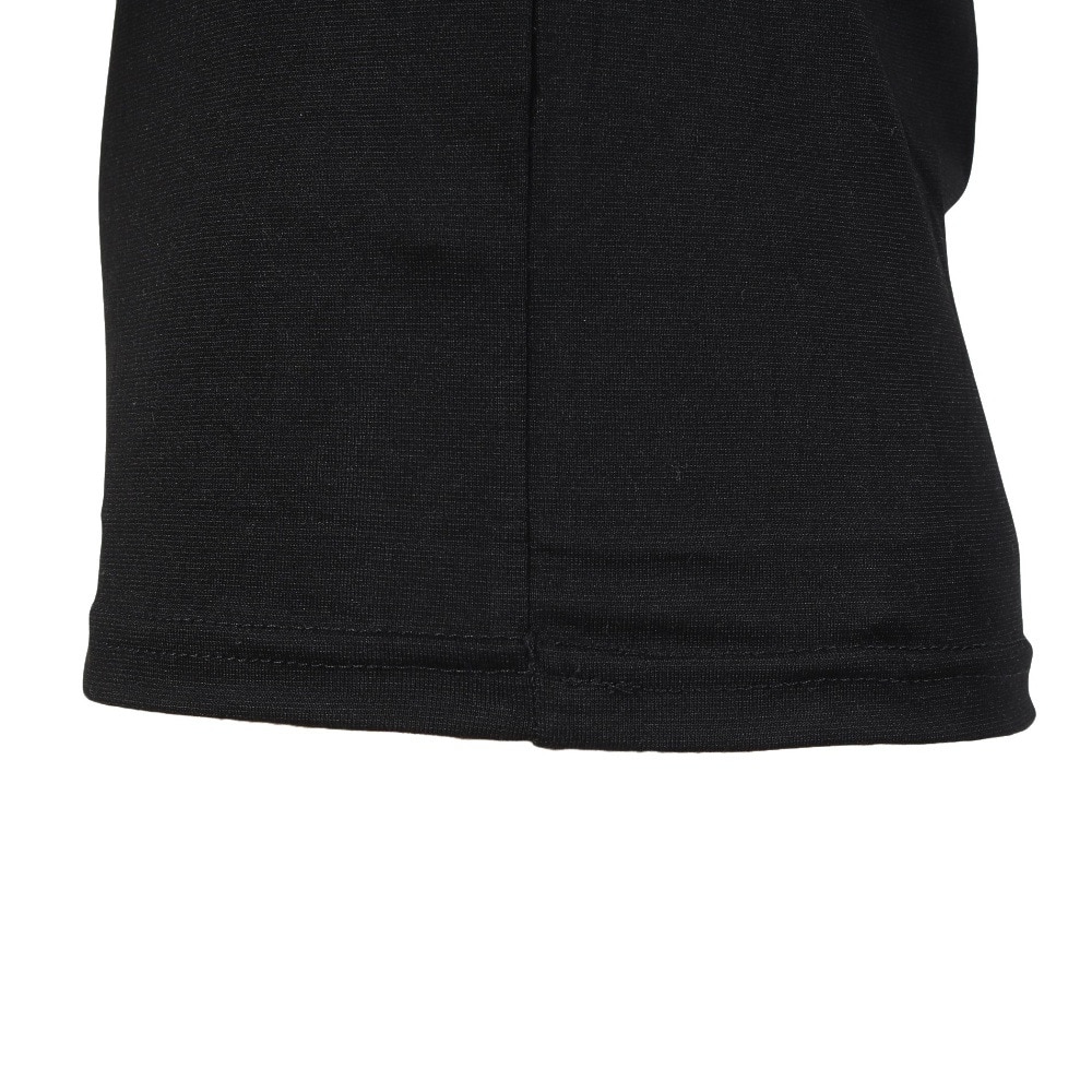 クー（Coo.）（キッズ）ジュニア ヒートクロス 薄手 長袖 クルーネック アンダーシャツ 893CO4GC0131 BLK ブラック 発熱素材