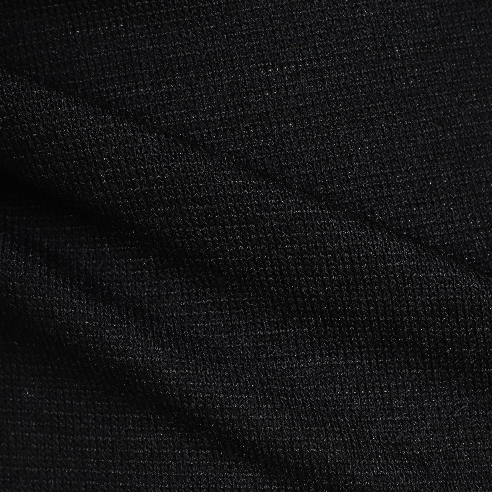 クー（Coo.）（キッズ）ジュニア ヒートクロス 薄手 長袖 クルーネック アンダーシャツ 893CO4GC0131 BLK ブラック 発熱素材