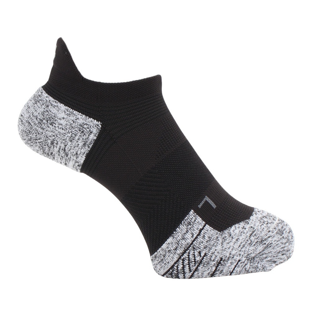 アンダーアーマー（UNDER ARMOUR）（メンズ、レディース）靴下 UAアーマードライ クッション ノーショー タブ ソックス 23-29cm 黒 1376075 101 超速乾