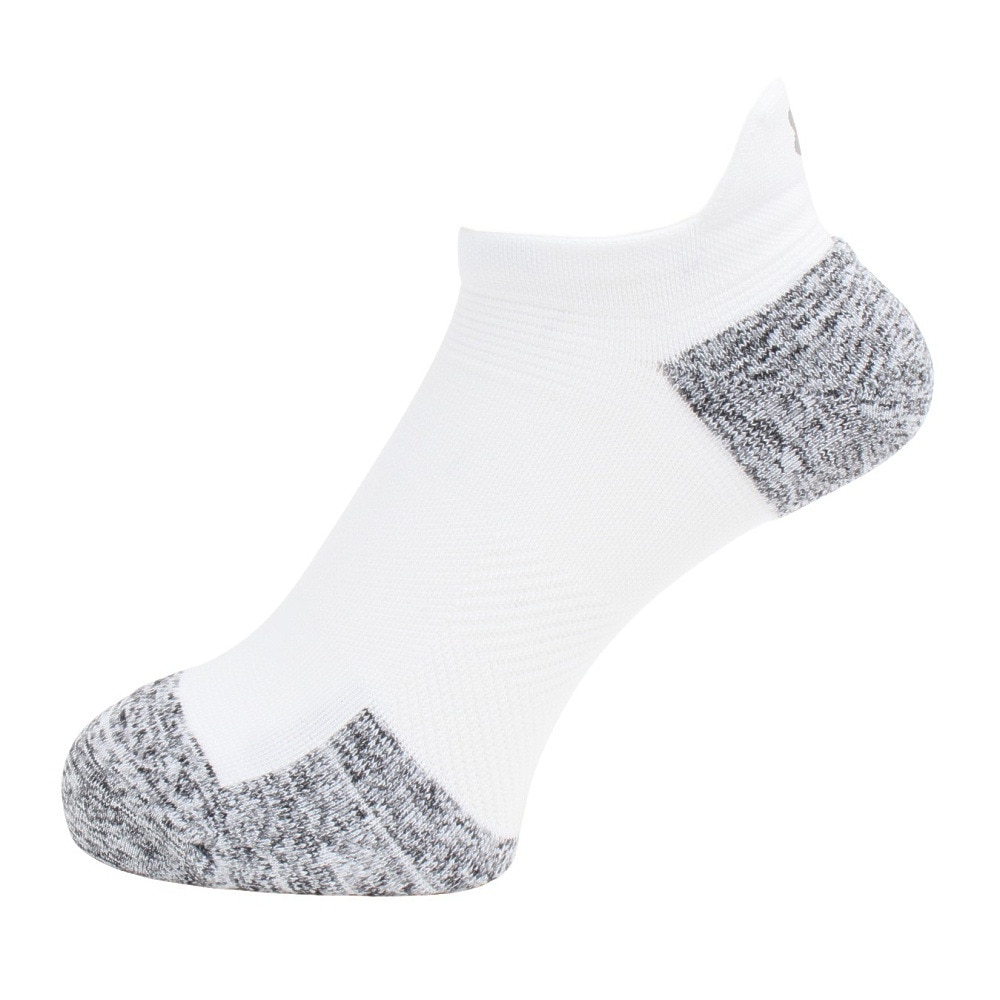 アンダーアーマー（UNDER ARMOUR）（メンズ、レディース）靴下 UAアーマードライ クッション ノーショー タブ ソックス 23-29cm 白 1376075 100 超速乾