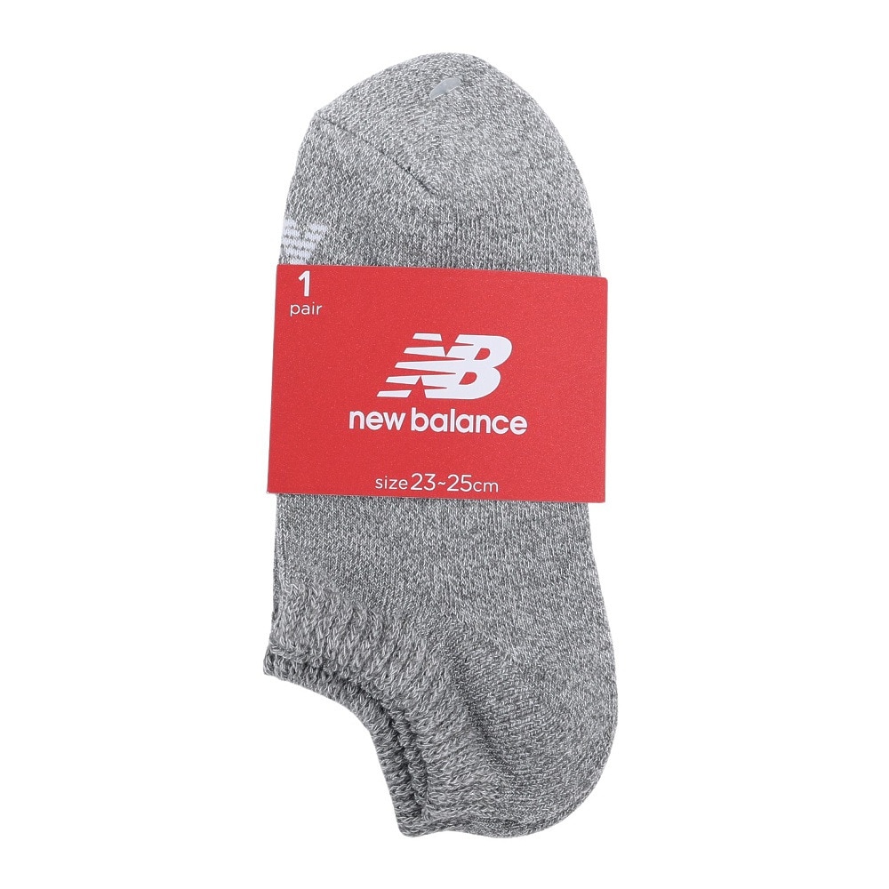 ニューバランス（new balance）（メンズ、レディース）ソール コンフォート アンクルソックス LAS45749AG グレー