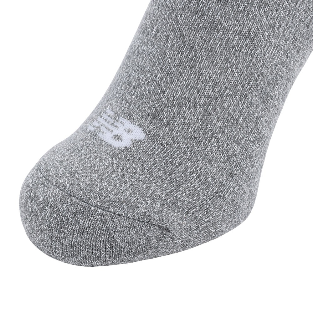 ニューバランス（new balance）（メンズ、レディース）ソール コンフォート アンクルソックス LAS45749AG グレー