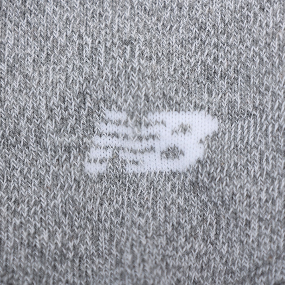 ニューバランス（new balance）（メンズ、レディース）ソール コンフォート アンクルソックス LAS45749AG グレー