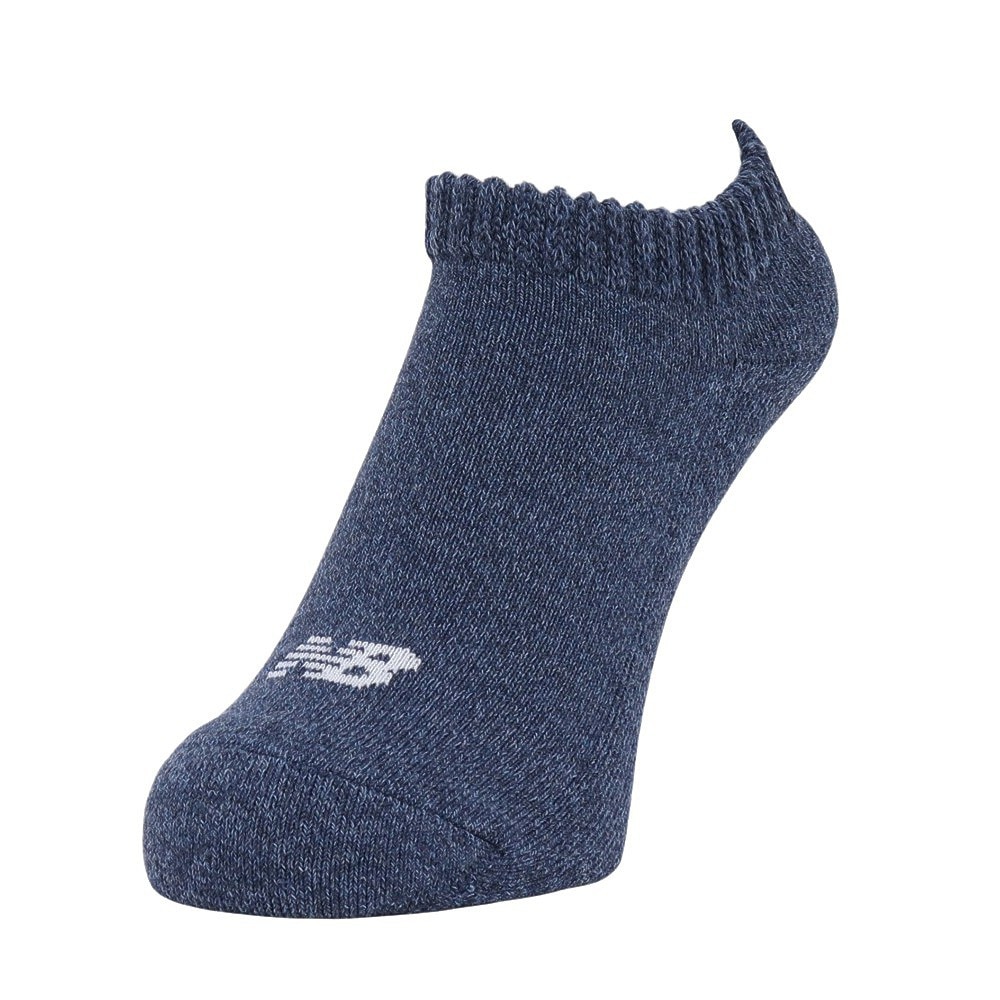 ニューバランス（new balance）（メンズ、レディース）ソール コンフォート アンクルソックス LAS45749NNH ネイビー