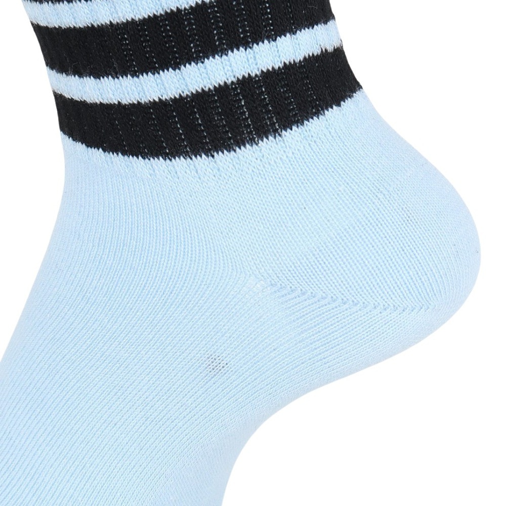 アディダス（adidas）（メンズ）靴下 アンクルソックス 水色 Mサイズ ODV76-KK8024 ソックス スポーツ ジム 大人用