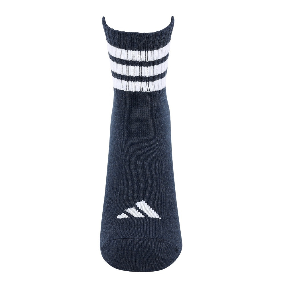 アディダス（adidas）（メンズ）ソックス 靴下 1P 3STSOCKSBLACK ODV78-KK8026