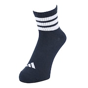 (メンズ)ソックス 靴下 1P 3STSOCKSBLACK ODV78-KK8026