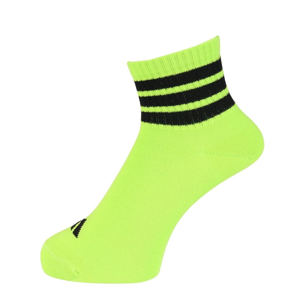 アディダス（adidas）（メンズ）靴下 アンクルソックス 黄 Mサイズ ODV79-KK8027 ソックス スポーツ ジム 大人用