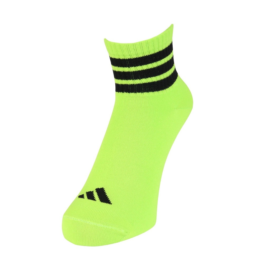アディダス（adidas）（メンズ）靴下 アンクルソックス 黄 Mサイズ ODV79-KK8027 ソックス スポーツ ジム 大人用