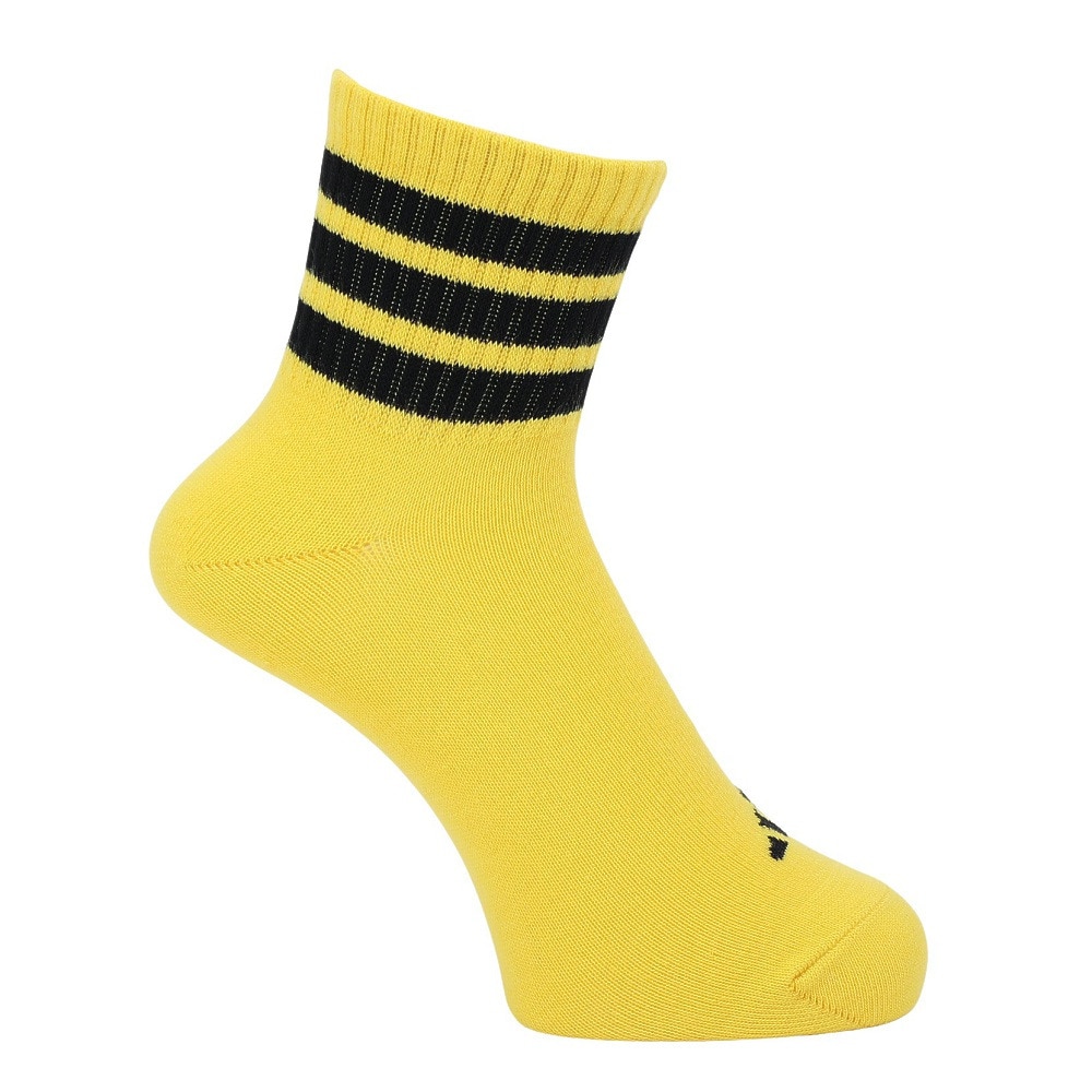 アディダス（adidas）（メンズ）ソックス 靴下 1P 3STSOCKSYELLOW ODV81-KK8029