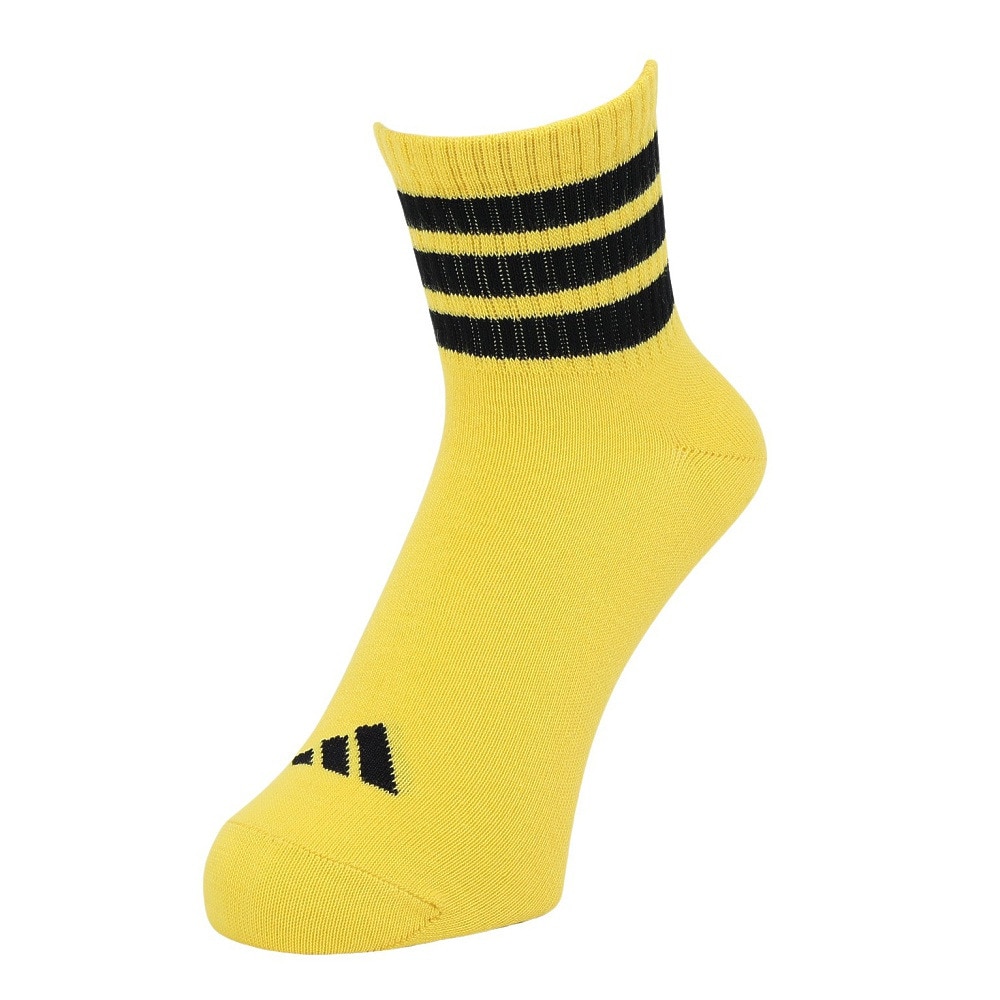 アディダス（adidas）（メンズ）ソックス 靴下 1P 3STSOCKSYELLOW ODV81-KK8029