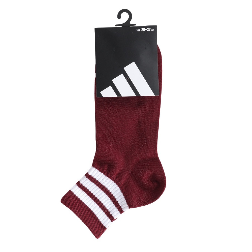アディダス（adidas）（メンズ）靴下 アンクルソックス ブラウン Mサイズ ODV84-KK8032 ソックス スポーツ ジム 大人用