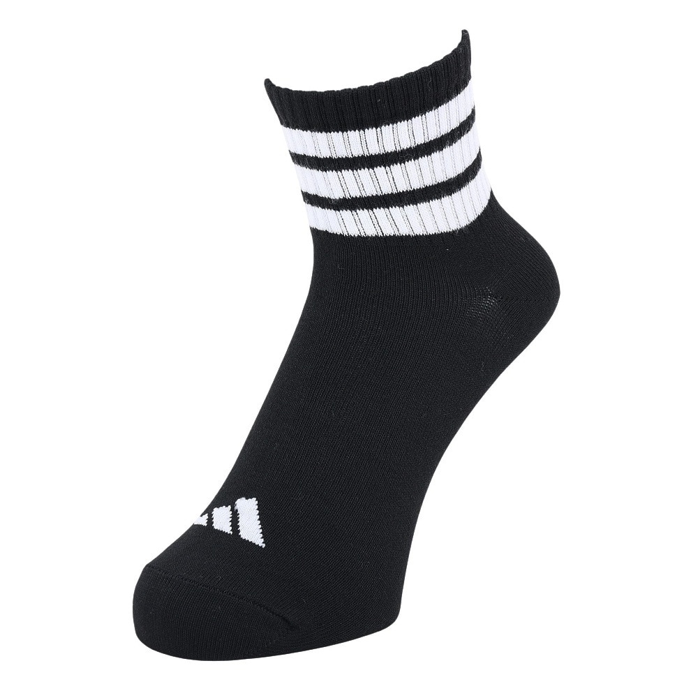 アディダス（adidas）（メンズ）ソックス 靴下 1P 3STSOCKSBLACK